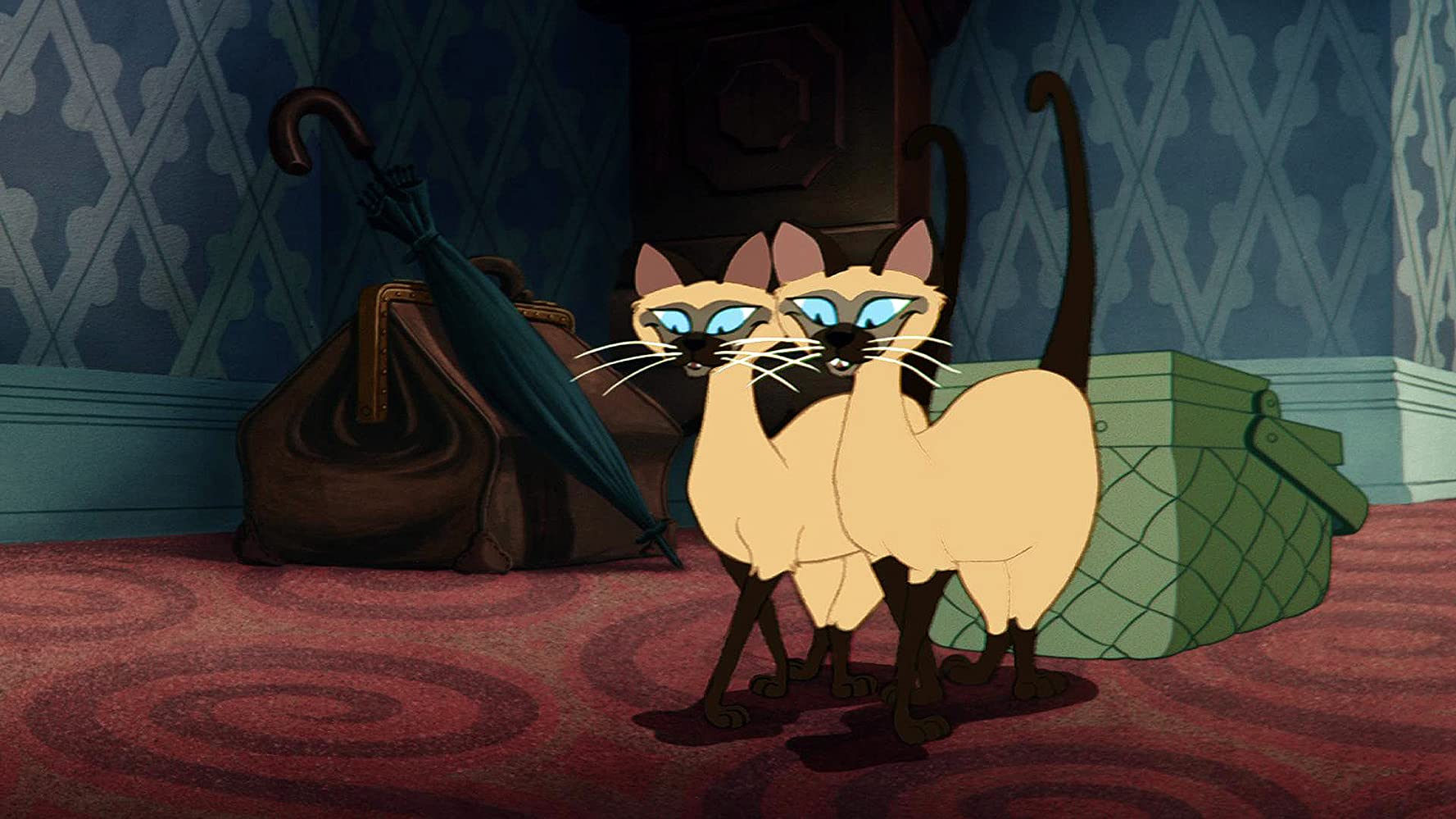 disney siamese cat ornament
